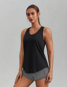 Débardeur pour femme en jersey doux, sans manches, décontracté, pour l'été, confortable, extensible, séchage rapide, respirant, écologique - Product Image 1