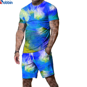 Conjunto unisex de pantalones cortos, ropa de diseñador para hombre, impresión digital, poliéster, conjunto de 2 piezas, conjunto deportivo para hombre, camiseta y pantalones cortos para gimnasio. - Product Image 6