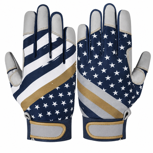 Guantes de Bateo SINEWY SPORTS de Venta Directa de Fábrica, Calidad Premium, Personalizados, de Cuero Transpirable, para Mano Derecha, con Cierre de Velcro - Product Image 1
