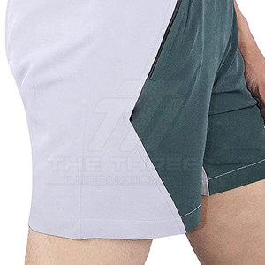 Pantalones Cortos de Algodón para Hombre de Alta Calidad, con Cordón, Sólidos, Casuales, Transpirables, Diseño Moderno y Urbano, Ajuste Cómodo para Uso Diario - Product Image 4