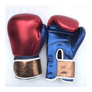 Gants de boxe en cuir de haute qualité avec fermeture auto-agrippante pour l'entraînement, la compétition, le fitness, la lutte, logo personnalisé, antidérapants, imperméables - Product Image 3