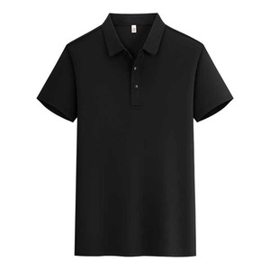 Polo pour homme, t-shirt extensible à manches courtes, col classique, décontracté, pour l'été, les sports de plein air, le quotidien, vert, élégant - Product Image 5