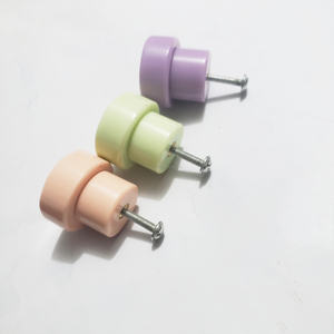 ลูกบิดประตูอะคริลิคเรซินสีทึบและอุปกรณ์ดึงสำหรับตู้ลิ้นชักลิ้นชักลิ้นชักการแต่งหน้าสำหรับตู้เสื้อผ้า - Product Image 1