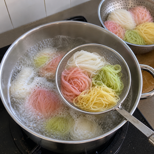 เส้นข้าวมันเทศออร์แกนิก / ดีต่อสุขภาพและอร่อย / เหมาะสำหรับทำอาหารประเภทเส้น / ผลิตในเวียดนาม / คุณอเลนา - Product Image 1