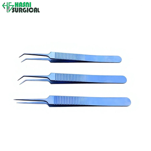 Wholesale Stainless Steel Manual Hair Transplant FUE Forceps Angle Straight HASNI SURGICAL Class I CE Certified SH-HT91 1 Year - Product Image 3