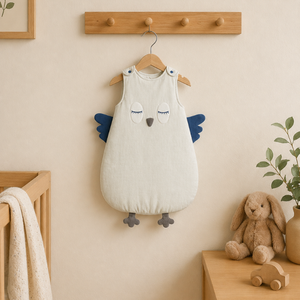 Saco de Dormir de Algodón para Bebé |   Saco de Dormir para Bebés, 0.5 TOG 2.5 TOG, Suave y Transpirable, Ropa de Dormir Infantil Premium, Paquete de Suministro OEM Personalizado - Product Image 3