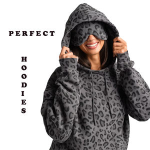 Sudadera con Capucha de Punto para Mujer Perfect Wear 2026 Panther, Diseño Personalizado, 100% Algodón Felpa, 500GSM, Premium, Talla Grande - Product Image 2