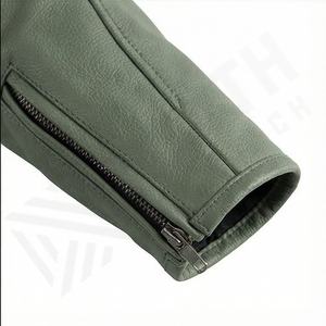 Veste de moto en cuir véritable pour homme de qualité supérieure, nouvelle arrivée, vestes de moto d'hiver, protections amovibles, personnalisables - Product Image 6