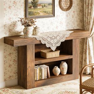 <b>Console</b> <b>Table</b> with <b>Storage</b> Space for Entrance Corridor or <b>Storage</b> Desk Use - Product Image 3