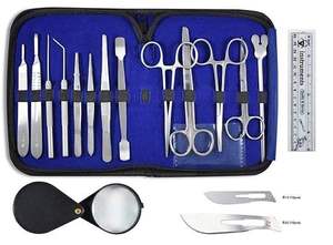 Stainless Steel Manual Dissection Kit Instrument <b>Set</b> for Biology Lab Anatomy Medical Students Veterinary Use Scalpel Knife - Product Image 1