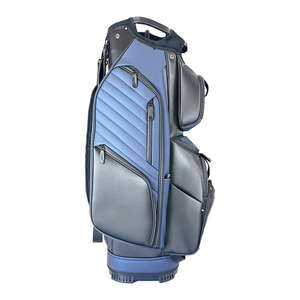 Bolsa de Golf de Lujo Personalizada de 14 Compartimentos – Bolsa de Cuero PU Ligera, Bolsa de Poliéster Impermeable para Palos de Golf, Bolsa de Golf Profesional Portátil - Product Image 3