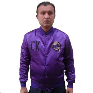 Custom Embroidery <b>Letter</b> Patches Vintage 3D Embroidery Satin Varsity <b>Jacket</b> High Quality 100% Polyester Quick Dry Custom <b>Men</b> - Product Image 1