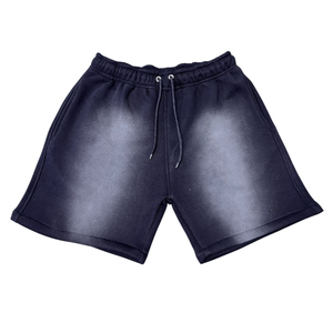 Pantalones Cortos Deportivos para Hombre, Lavado Ácido, 100% Algodón, Impermeables, Cómodos, Casuales, Estilo Vintage, para Verano, Gimnasio, Elásticos - Product Image 4