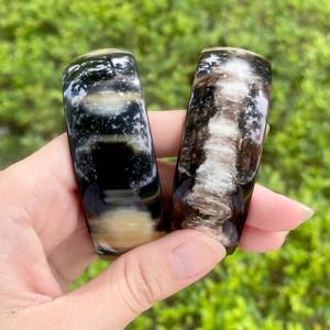 Handmade Original Natural Buffalo Horn Cuff, Buffalo Horn Cuff <b>Bracelet</b>, <b>Boho</b> Wide Bangle Cuff, Natural Horn Jewelry <b>Bracelet</b> - Product Image 4