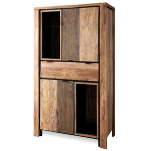 Modern Eco-friendly Luxury Modern Wooden <b>Wardrobe</b> Cabinet Solid Wood Doors Freestanding Bedroom Furniture School Hospital Dining - Product Image 2