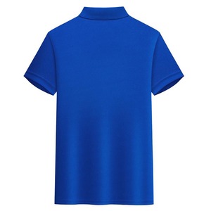 Camisas Polo de Golf Negras para Hombre, 100% Algodón, Lisas, con Logotipo Bordado Personalizado al por Mayor - Product Image 3