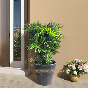 Durable GRC <b>Large</b> Modern Planter Outdoor Patio Garden Decorative Vi <b>Pot</b> for Home Landscape for <b>Plants</b> and Outdoor Settings - Product Image 1