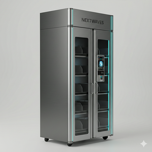 Gabinete UHF RFID Nextwaves Personalizado (Pantalla) con lector fijo UHF RFID fabricado en Vietnam y antena UHF RFID - Product Image 1