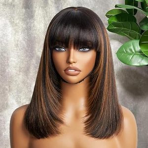 Extensions de cheveux brésiliens Remy de qualité supérieure, aspect naturel, double trame, permables, toutes couleurs, pour usage quotidien - Product Image 1