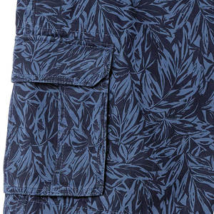 Shorts pour hommes personnalisés en toile 100% polyester, imperméables, coupe-vent, respirants, séchage rapide, taille élastique, couleur unie - Product Image 6