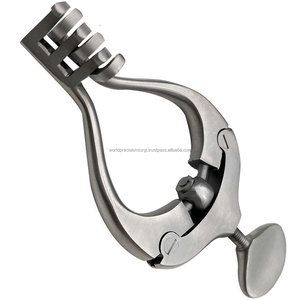 Retractor de Neurocirugía Manual con Múltiples Ganchos, Distractor de Punta Roma, Instrumento Quirúrgico de Acero Inoxidable para Cirugía de Columna y Neurocirugía - Product Image 1