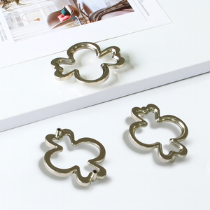 Durable Zinc Alloy Flower Shaped Cabinet Knob Modern Decorative <b>Pull</b> Handle for Kitchen Bathroom Bedroom Nightstands Furniture - Product Image 4