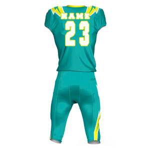Maillots de football américain à manches courtes personnalisés avec logo, nom et numéro d'équipe pour adultes – Tenue de football américain - Product Image 5