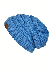 Wholesale Winter <b>Warm</b> Knitted Beanie <b>Hat</b> with Customized Logo Fashion Sports Skull Cap Customized High Quality Unisex <b>Hat</b> - Product Image 4