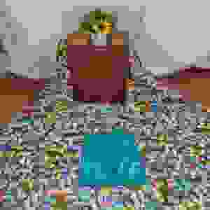 Tela de Algodón 100% de Alta Calidad con Estampado Digital de Diseño Geométrico Abstracto, Transpirable, para Moda Deportiva Somalí Dirac - Product Image 1