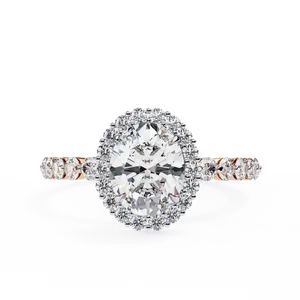 Anillo de Oro con Diamante Sintético Radiante de 1.00 Quilates, Sublime, con Detalles Brillantes Laterales, Unisex, para Propuesta de Matrimonio - Product Image 3