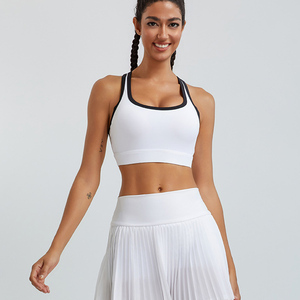 ชุดเซ็ตเสื้อชั้นในกีฬาไร้ตะเข็บคุณภาพสูงสำหรับผู้หญิงไซส์ใหญ่พร้อมโลโก้แบบกำหนดเอง กางเกงโยคะสำหรับออกกำลังกาย และกางเกงเลกกิ้งสำหรับฟิตเนสและยิม - Product Image 3