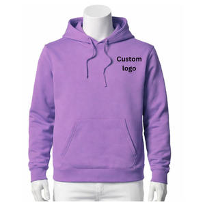 Sweat-shirt à capuche pour homme, personnalisable avec logo, design imprimé, haute qualité, molleton 320 g/m², vente en gros, sweat-shirt à capuche uni - Product Image 6