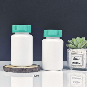 10000 pièces de flacons à bouchon à vis en HDPE de 150 ml pour produits de santé, à rayures verticales, pour pilules, fabriqués au Vietnam, écologiques - Product Image 2