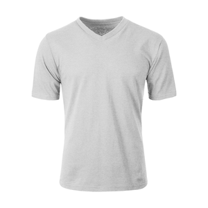 Camisetas de Hombre de Manga Corta con Cuello en V, Color Sólido, Transpirables, Ajustadas, Elegantes, Último Diseño, Camiseta Informal de Color Sólido - Product Image 3