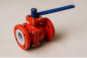 SAPCO Superior Performance SS316 Manual <b>Ball</b> Valve 25-100mm FEP/PFA Coating Leak-Free Operation 2 3 Piece Design Flanged - Product Image 6