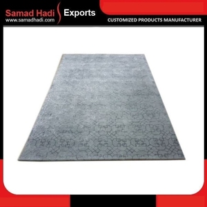 Vente de tapis indiens en laine faits à la main, abstraits et modernes, tapis tuftés à la main par des artisans, tapis de cuisine, tapis brodés, fournisseur d'usine, vente en gros - Product Image 6