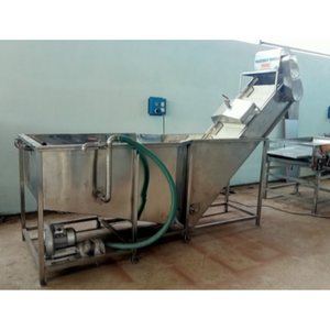 industrial ginger washing machine stainless steel automatic bubble washer and conveyor for root <b>vegetables</b> food processing - Product Image 3