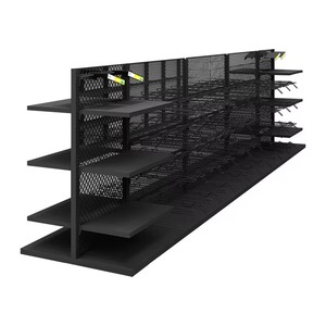 Exhibidor Vertical Metálico de Alta Resistencia y Calidad Premium con Superficie Pulida para Supermercado - Product Image 3