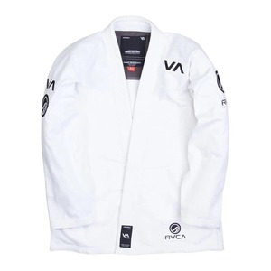 Fabrication sur mesure de la série RVCA V2 blanche Shoyorol # Kimono de Jiu-Jitsu Brésilien (BJJ) pour adulte, 60 Gi, uniforme d'arts martiaux - Product Image 2