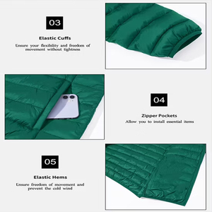 <b>Cheap</b> Price Men's Hooded Outdoor Wear Casual <b>Jackets</b> Low MOQ Filled <b>Puffer</b> Down <b>Jackets</b> Outerwear Coat Custom Streetwear <b>Jacket</b> - Product Image 4