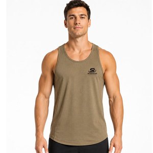 Vêtements de sport confortables et respirants pour hommes, débardeur grande taille, vêtements de sport avec faible MOQ en stock - Product Image 3