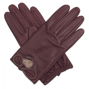 Gants en cuir véritable pour femmes, longueur poignet, pour toutes les saisons, dernière mode, élégants, pour tenues de soirée et activités de plein air, unis - Product Image 5