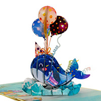 Idées de cadeaux d'anniversaire pour les clients professionnels fidèles avec des cartes de vœux 3D Popup sans musique à l'intérieur