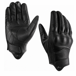 Gants de moto unisexes d'été en cuir respirants pour motocross, gants de motard pleine main pour la conduite en extérieur, vente en gros - Product Image 1