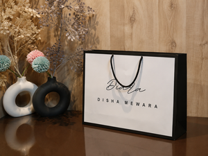 Wholesale Custom Printed Luxury Paper Shopping <b>Bag</b> with Rope Handles for Boutique Fashion Jewelry <b>Gift</b> and Retail Packaging - Product Image 3