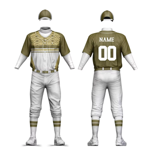 Uniforme de baseball Dynamic Fit, design aérodynamique, tissu résistant à la transpiration, matériau léger et confortable, optimisé pour la vitesse - Product Image 1