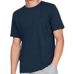 Wholesale Men's Sporty Style Left <b>Chest</b> Logo 100% Cotton Knitted Short Sleeve T-Shirt From Bangladesh - Product Image 1