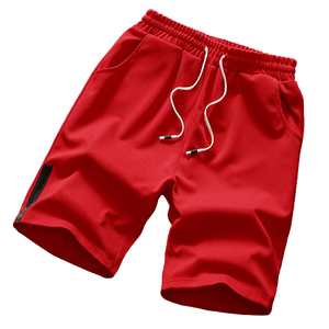 Shorts amples décontractés d'été pour hommes avec taille élastique, poches, fermeture éclair, coupe-vent et imperméables – Vente en gros, personnalisables - Product Image 1