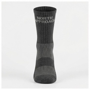 North Approach Crew <b>Socks</b> <b>Wool</b> Nylon Hiking Breathable Solid Color Adult Autumn Season - Product Image 1