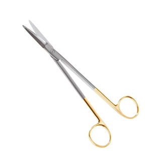 Tijeras de Cirugía Plástica Gorney Freeman de Alta Calidad, 20.0 cm, Rectas, Dentadas, de Acero Inoxidable Alemán TC - Product Image 2